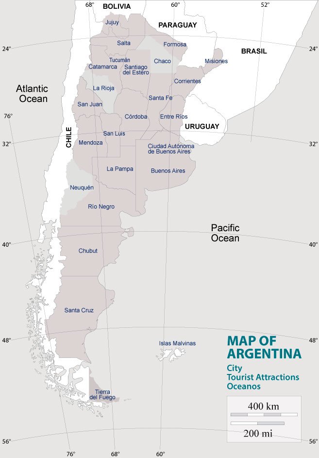 Argentina Map